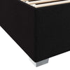 Stella Homewares Bed Frame Other Black 90 x 190 cm Fabric