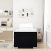 Stella Homewares Bed Frame Other Black 90 x 190 cm Fabric