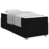 Stella Homewares Bed Frame Other Black 90 x 190 cm Fabric