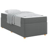 Stella Homewares Bed Frame with Mattress Other Dark grey 90 x 190 cm Fabric