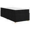 Stella Homewares Bed Frame with Mattress Other Black 90 x 190 cm Fabric