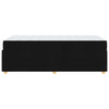 Stella Homewares Bed Frame with Mattress Other Black 90 x 190 cm Fabric