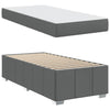 Stella Homewares Bed Frame Dark grey 90 x 190 cm Fabric