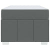Stella Homewares Bed Frame Dark grey 90 x 190 cm Fabric