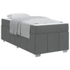 Stella Homewares Bed Frame Dark grey 90 x 190 cm Fabric