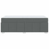 Stella Homewares Bed Frame Dark grey 90 x 190 cm Fabric