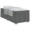 Stella Homewares Bed Frame Dark grey 90 x 190 cm Fabric