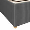Stella Homewares Bed Frame Other Dark grey 90 x 190 cm Fabric