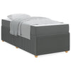 Stella Homewares Bed Frame Other Dark grey 90 x 190 cm Fabric