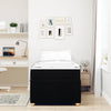 Stella Homewares Bed Frame Other Black 90 x 190 cm Fabric