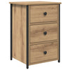 Stella Homewares Bedside Cabinet with Drawer Artisan oak 40 x 36 x 60 cm