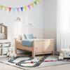Stella Homewares Extendable Bed Frame for Kids Other Brown 80 x 130 / 165 / 200 cm
