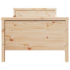 Stella Homewares Extendable Bed Frame for Kids Other Brown 80 x 130 / 165 / 200 cm