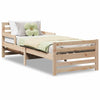 Stella Homewares Extendable Bed Frame for Kids Other Brown 80 x 130 / 165 / 200 cm