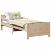 Stella Homewares Extendable Bed Frame for Kids Other Brown 80 x 130 / 165 / 200 cm