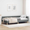 Stella Homewares Corner Bed Frame Other with Headboard Dark grey 90 x 190 cm