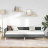 Stella Homewares Corner Bed Frame Other with Headboard Dark grey 90 x 190 cm