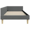 Stella Homewares Corner Bed Frame Other with Headboard Dark grey 90 x 190 cm