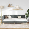 Stella Homewares Corner Bed Frame Other with Headboard Dark grey 90 x 190 cm