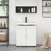 Stella Homewares Bathroom Basin Cabinet White 60 x 34 x 63 cm Engineered wood
