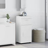 Stella Homewares Bathroom Cabinet White 37 x 31.5 x 82 cm Engineered wood