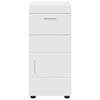 Stella Homewares Bathroom Cabinet White 37 x 31.5 x 82 cm Engineered wood