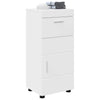 Stella Homewares Bathroom Cabinet White 37 x 31.5 x 82 cm Engineered wood