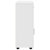 Stella Homewares Bathroom Cabinet White 37 x 31.5 x 82 cm Engineered wood