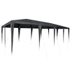 Stella Homewares Party Tent Anthracite 8x4 m PE