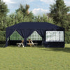 Stella Homewares Party Tent with 10 Sidewalls Blue 6x4 m PE