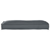 Stella Homewares Outdoor Cushion Anthracite Polyester 120 x 12 x 40 cm