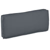Stella Homewares Outdoor Cushion Anthracite Polyester 120 x 12 x 50 cm Durable