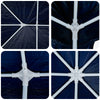 Stella Homewares Party Tent with 8 Sidewalls Blue 4x4 m PE