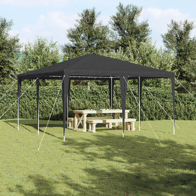 Stella Homewares Party Tent Anthracite 4x4 m PE