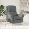 Stella Homewares Modern Armchair Dark Grey Fabric, Wood Medium Durable Armchair