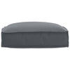 Stella Homewares Outdoor Cushion Anthracite Polyester Medium Removable Covers