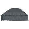 Stella Homewares Outdoor Cushion Anthracite Polyester Regular Tough