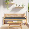Stella Homewares Pallet Cushions for Bench 2 pcs Anthracite 180x40x8 cm Oxford Fabric