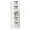 Stella Homewares Wardrobe White 55x25x189 cm Engineered Wood