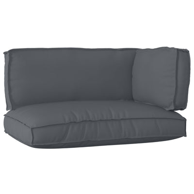 Stella Homewares 3 Piece Pallet Cushion Set Anthracite Oxford Fabric