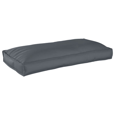 Stella Homewares Pallet Cushion for Seat/Backrest Anthracite 120x60x12 cm Oxford Fabric