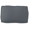 Stella Homewares Pallet Cushion for Backrest Anthracite 70x40x12 cm Oxford Fabric