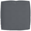 Stella Homewares Outdoor Cushion Anthracite Polyester Medium Removable Covers