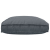 Stella Homewares Pallet Cushion for Seat Anthracite 120x80x12 cm Oxford Fabric