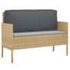 Stella Homewares Outdoor Cushion Anthracite Polyester 120 x 12 x 40 cm