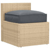Stella Homewares Outdoor Cushion Anthracite Polyester Medium Removable Covers