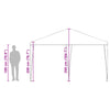 Stella Homewares Party Tent Anthracite 4x4 m PE