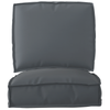 Stella Homewares 2 Piece Pallet Cushion Set Anthracite Oxford Fabric