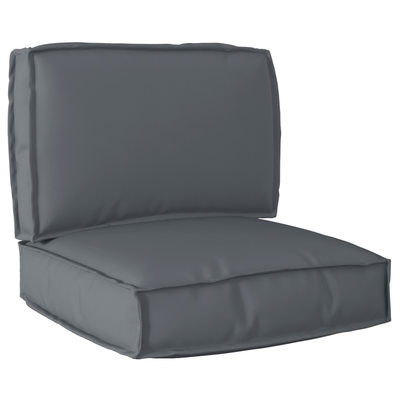 Stella Homewares 2 Piece Pallet Cushion Set Anthracite Oxford Fabric