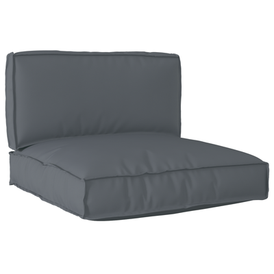Stella Homewares 2 Piece Pallet Cushion Set Anthracite Oxford Fabric
